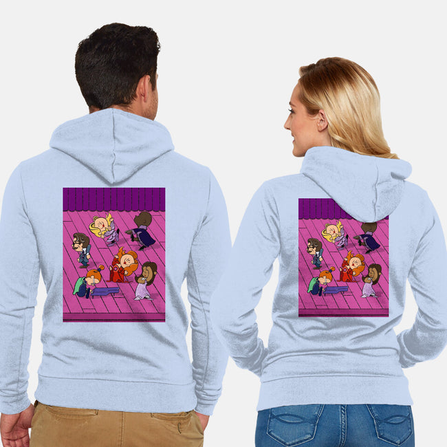 Happiness Is A Secret You Would Die For-Unisex-Zip-Up-Sweatshirt-DrawnByBryan