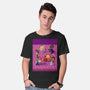 Happiness Is A Secret You Would Die For-Mens-Basic-Tee-DrawnByBryan