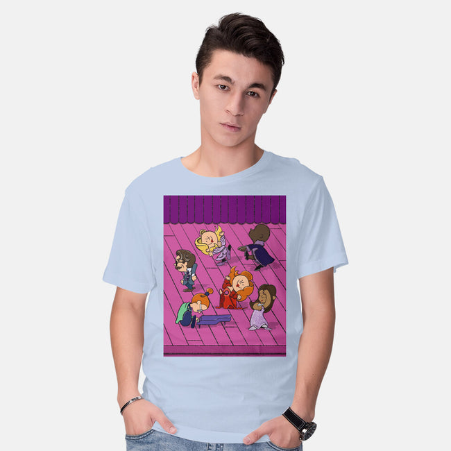 Happiness Is A Secret You Would Die For-Mens-Basic-Tee-DrawnByBryan
