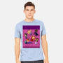 Happiness Is A Secret You Would Die For-Mens-Heavyweight-Tee-DrawnByBryan