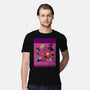 Happiness Is A Secret You Would Die For-Mens-Premium-Tee-DrawnByBryan