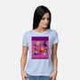 Happiness Is A Secret You Would Die For-Womens-Basic-Tee-DrawnByBryan