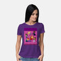 Happiness Is A Secret You Would Die For-Womens-Basic-Tee-DrawnByBryan