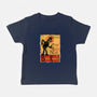 Le Robot Noir-Baby-Basic-Tee-Barbadifuoco