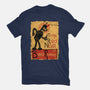 Le Robot Noir-Womens-Fitted-Tee-Barbadifuoco