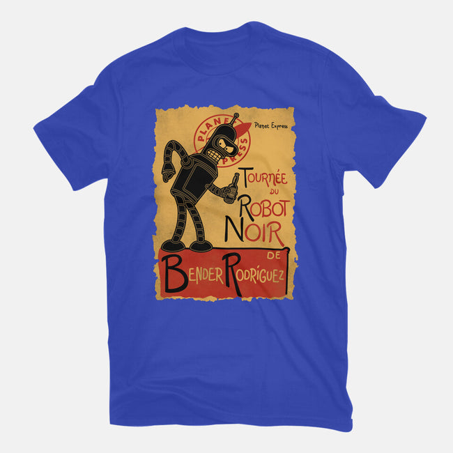 Le Robot Noir-Mens-Premium-Tee-Barbadifuoco