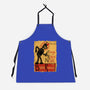 Le Robot Noir-Unisex-Kitchen-Apron-Barbadifuoco