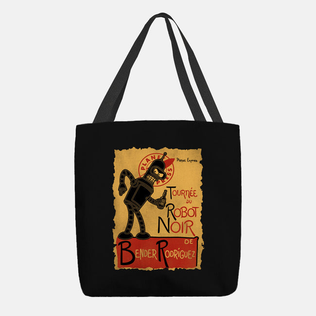 Le Robot Noir-None-Basic Tote-Bag-Barbadifuoco