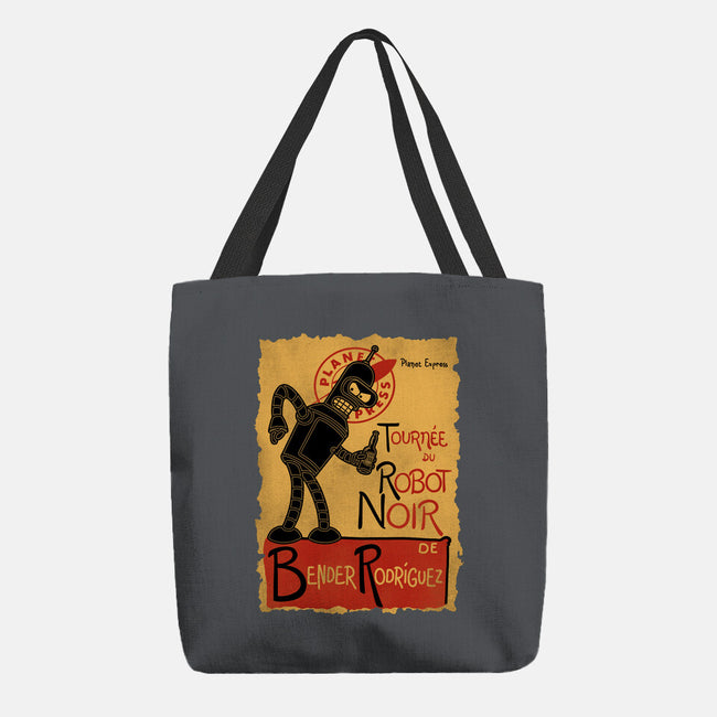 Le Robot Noir-None-Basic Tote-Bag-Barbadifuoco