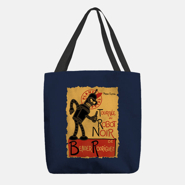 Le Robot Noir-None-Basic Tote-Bag-Barbadifuoco