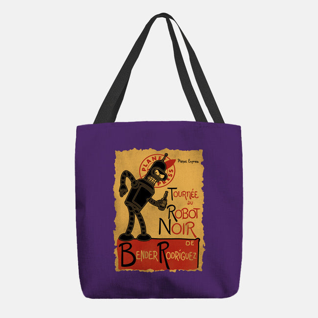 Le Robot Noir-None-Basic Tote-Bag-Barbadifuoco