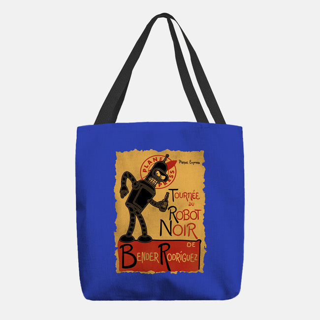 Le Robot Noir-None-Basic Tote-Bag-Barbadifuoco