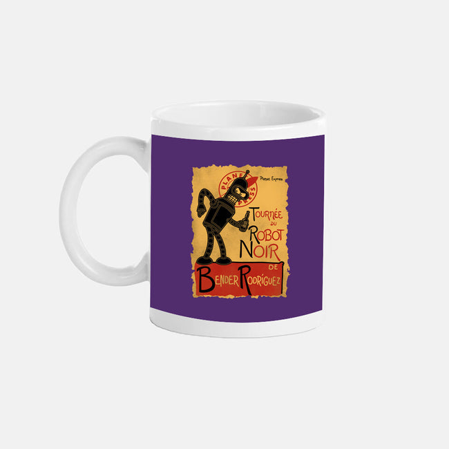 Le Robot Noir-None-Mug-Drinkware-Barbadifuoco