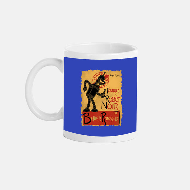 Le Robot Noir-None-Mug-Drinkware-Barbadifuoco
