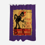 Le Robot Noir-None-Polyester-Shower Curtain-Barbadifuoco