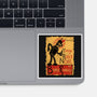 Le Robot Noir-None-Glossy-Sticker-Barbadifuoco