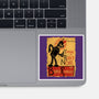 Le Robot Noir-None-Glossy-Sticker-Barbadifuoco