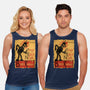 Le Robot Noir-Unisex-Basic-Tank-Barbadifuoco