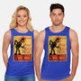 Le Robot Noir-Unisex-Basic-Tank-Barbadifuoco