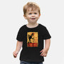 Le Robot Noir-Baby-Basic-Tee-Barbadifuoco