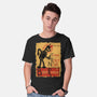 Le Robot Noir-Mens-Basic-Tee-Barbadifuoco