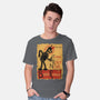 Le Robot Noir-Mens-Basic-Tee-Barbadifuoco