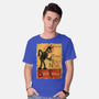 Le Robot Noir-Mens-Basic-Tee-Barbadifuoco