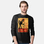 Le Robot Noir-Mens-Long Sleeved-Tee-Barbadifuoco