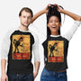 Le Robot Noir-Unisex-Baseball-Tee-Barbadifuoco
