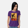 Le Robot Noir-Womens-Basic-Tee-Barbadifuoco