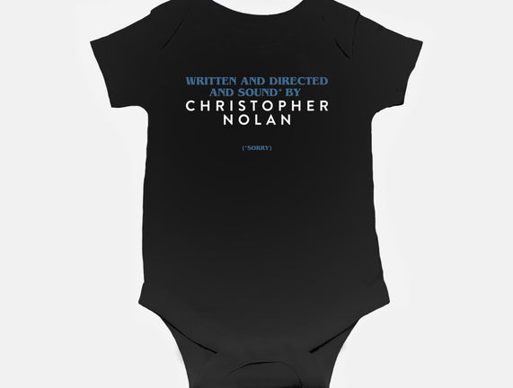 Written And Directed By Nolan