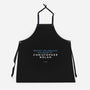 Written And Directed By Nolan-Unisex-Kitchen-Apron-rocketman_art