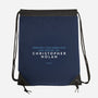 Written And Directed By Nolan-None-Drawstring-Bag-rocketman_art