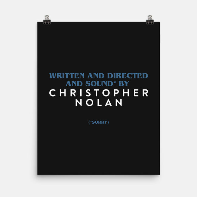 Written And Directed By Nolan-None-Matte-Poster-rocketman_art