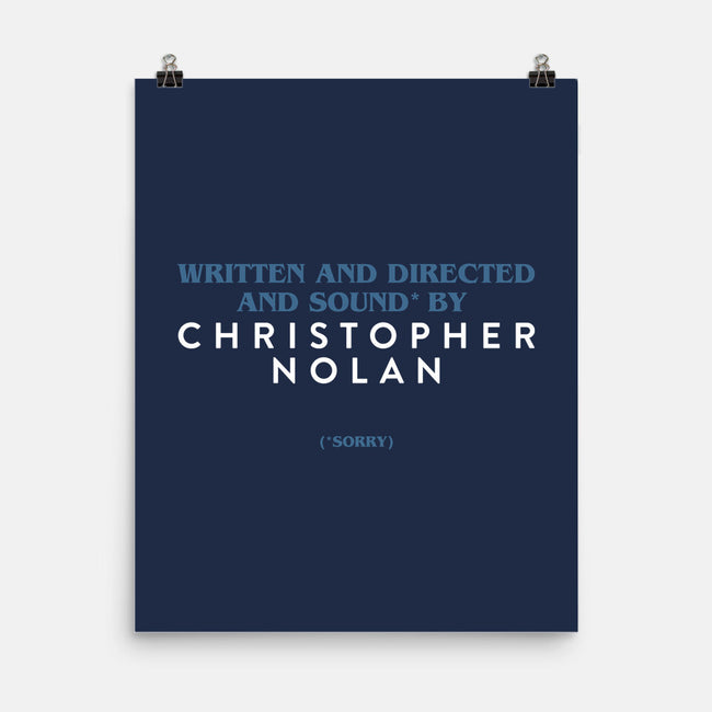 Written And Directed By Nolan-None-Matte-Poster-rocketman_art