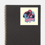 Spidey In New York City-None-Glossy-Sticker-glitchygorilla