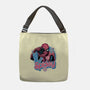 Spidey In New York City-None-Adjustable Tote-Bag-glitchygorilla