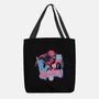 Spidey In New York City-None-Basic Tote-Bag-glitchygorilla