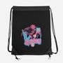 Spidey In New York City-None-Drawstring-Bag-glitchygorilla
