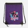 Spidey In New York City-None-Drawstring-Bag-glitchygorilla