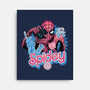 Spidey In New York City-None-Stretched-Canvas-glitchygorilla