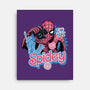 Spidey In New York City-None-Stretched-Canvas-glitchygorilla