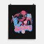 Spidey In New York City-None-Matte-Poster-glitchygorilla
