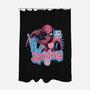 Spidey In New York City-None-Polyester-Shower Curtain-glitchygorilla