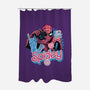 Spidey In New York City-None-Polyester-Shower Curtain-glitchygorilla