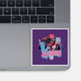 Spidey In New York City-None-Glossy-Sticker-glitchygorilla