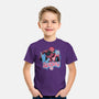 Spidey In New York City-Youth-Basic-Tee-glitchygorilla