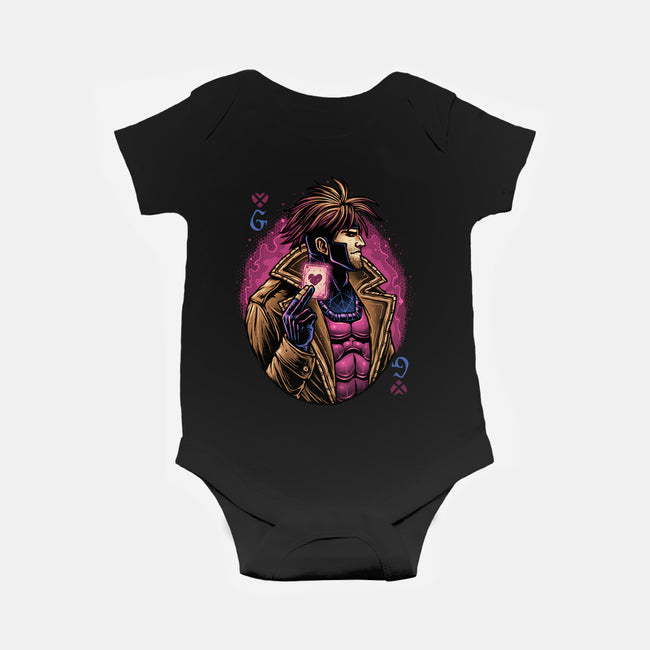 Lord Of Cards-Baby-Basic-Onesie-glitchygorilla