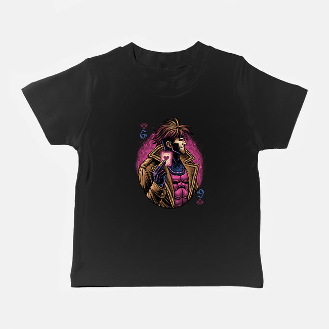 Lord Of Cards-Baby-Basic-Tee-glitchygorilla