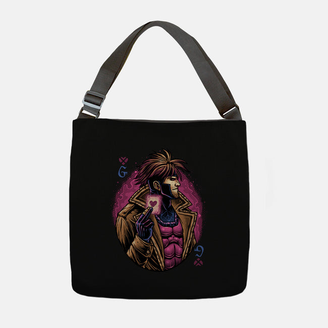 Lord Of Cards-None-Adjustable Tote-Bag-glitchygorilla